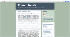 Desktop Screenshot of churchnerds.abailard.com